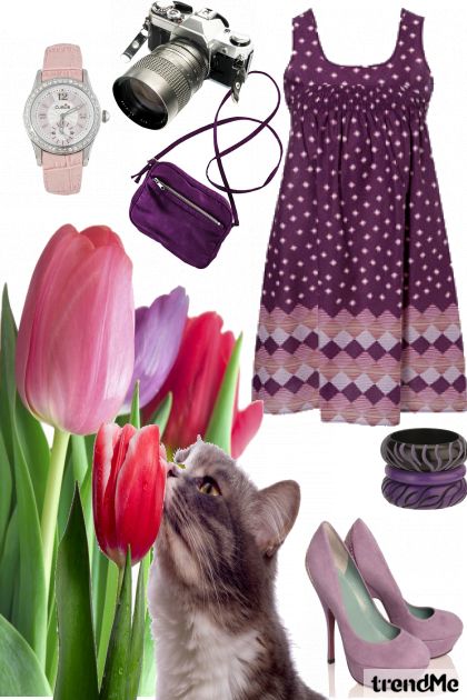 Tulips- combinação de moda