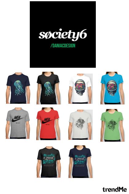 Daniac t-shirts on Society6