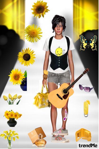 Sunflower- Combinazione di moda