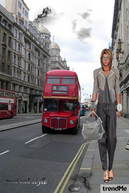 London- Modekombination