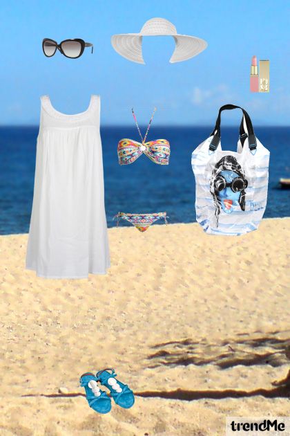 pravac na plažu- Combinaciónde moda