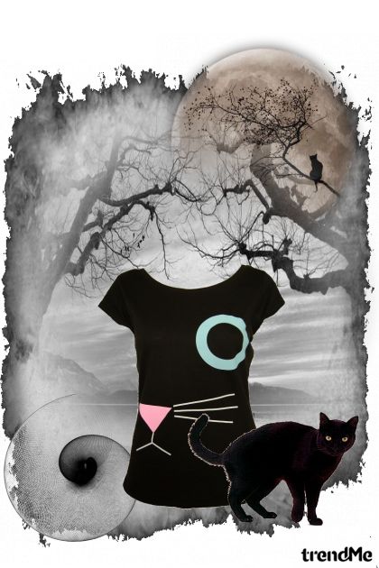 black cat- Fashion set
