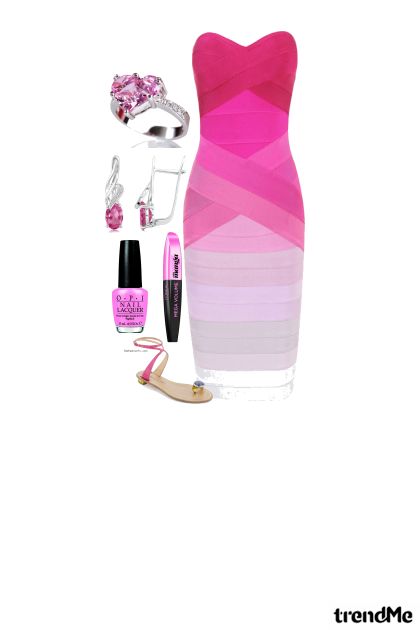 Pink Lady- combinação de moda