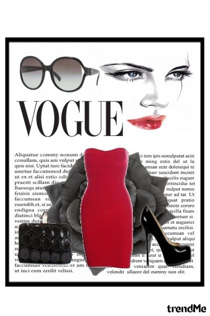 Vogue- Modekombination