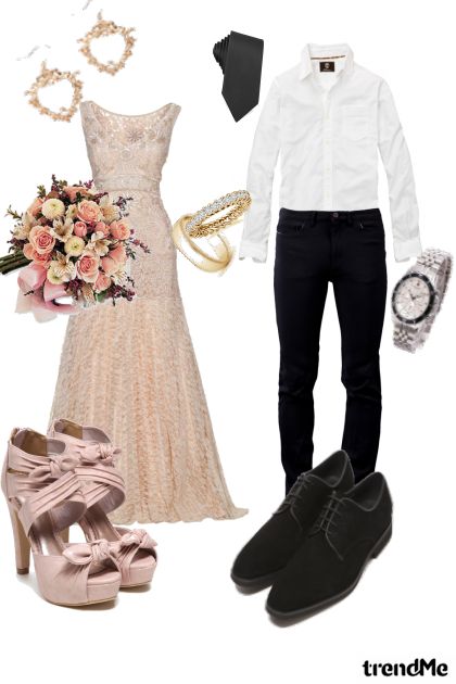 Wedding Day - His and Her- Fashion set