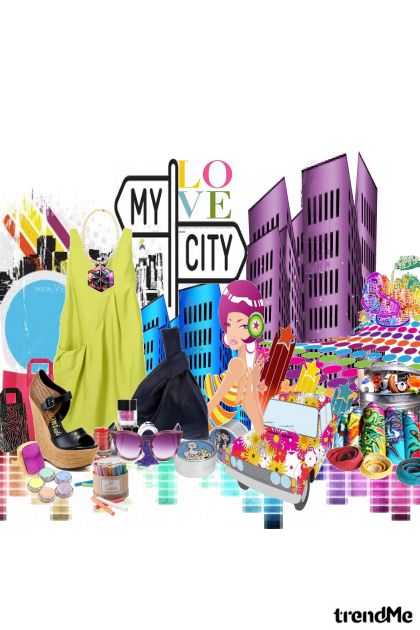 Colour your city!- Modekombination