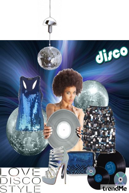 Blue Disco- Combinaciónde moda