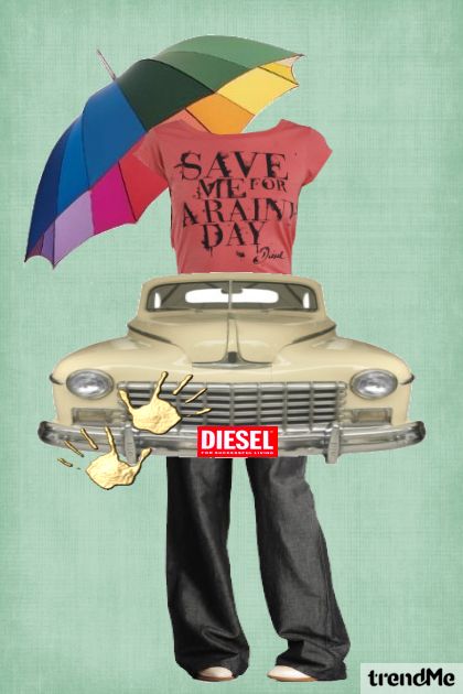 Diesel Poster- Fashion set