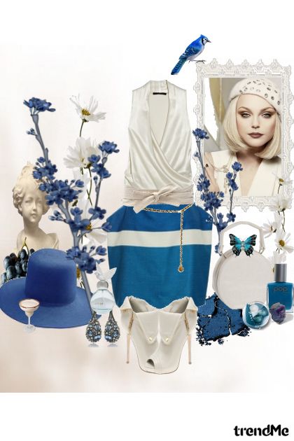 Blue bird- Fashion set