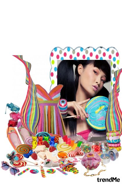 Candy Candy Candy- Fashion set