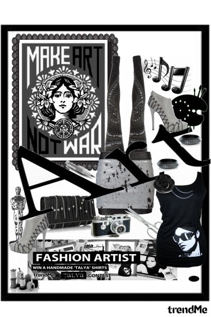 B&W ART UNITED- Combinaciónde moda