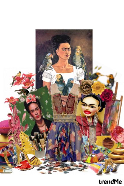 Frida K.- Combinaciónde moda
