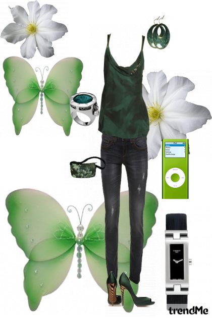 Green - Combinaciónde moda