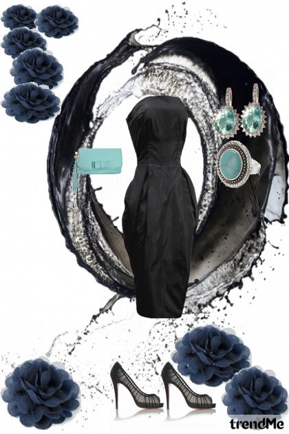 Black&Blue- Combinaciónde moda