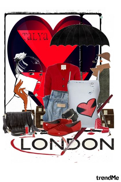 Talya u Londonu.,.- Modekombination