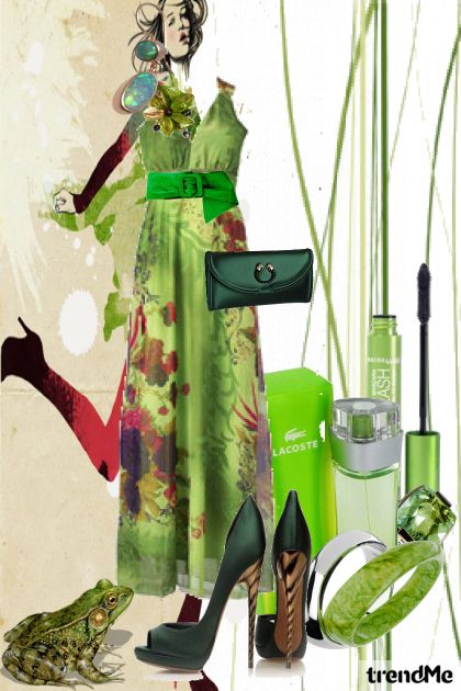 Touch of Spring....- Fashion set