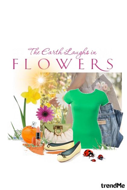 Flowers..- Fashion set