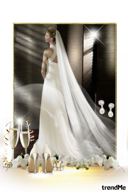 wedding dress...- Модное сочетание
