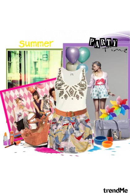 summer party...- Модное сочетание