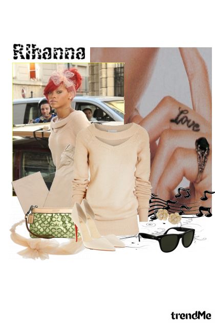 Rihanna(1)- Modna kombinacija