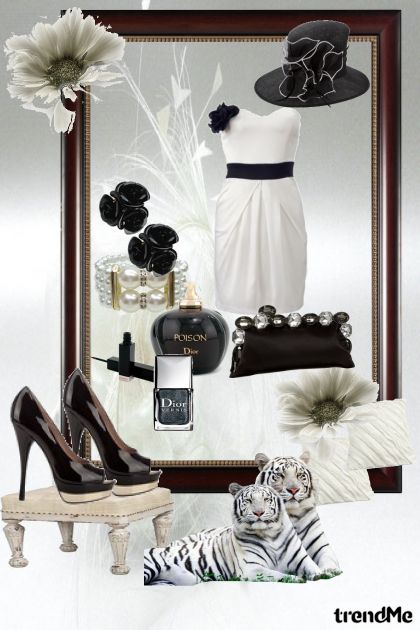 white & black- Модное сочетание