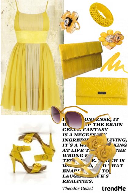Yellow- Модное сочетание