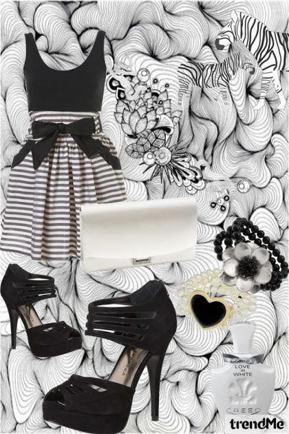 Zebra- Fashion set