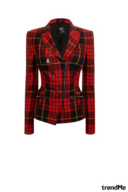 Red jacket- Combinaciónde moda