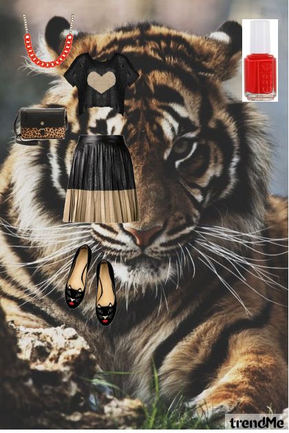 Tiger- combinação de moda