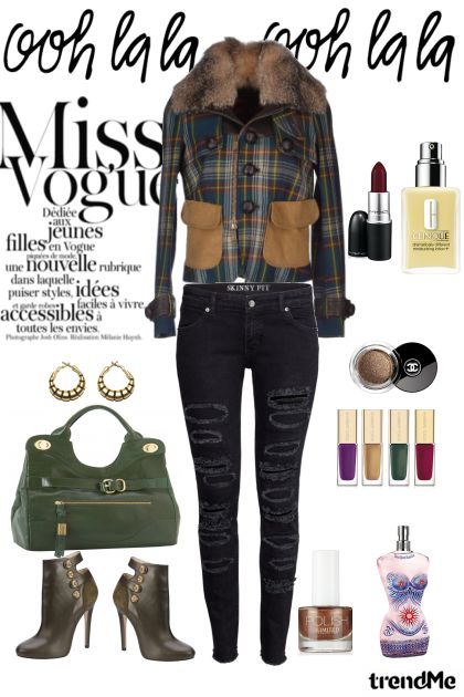 Miss Style- Combinazione di moda