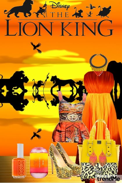The Lion King- Modna kombinacija