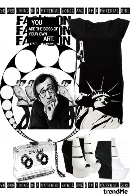 you are the boss of your own art- Fashion set