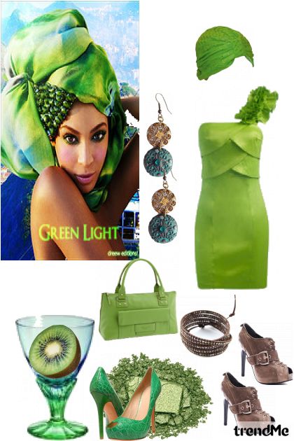 Green light- Combinazione di moda