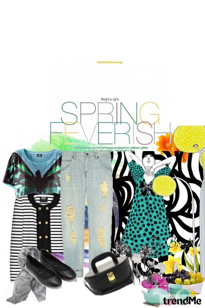 Spring feverish- Модное сочетание