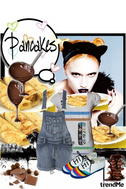 Give me Pancakes with choko and nobody gets hurt - Combinazione di moda