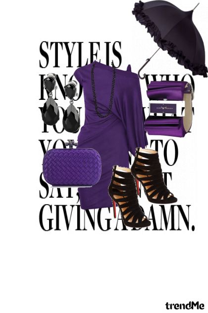 lejla(purple)- Modna kombinacija
