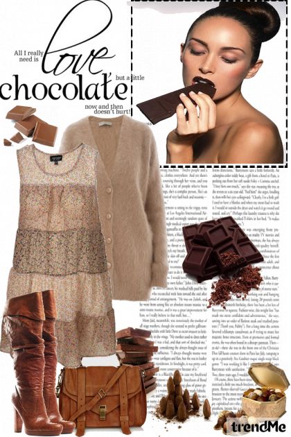 ...chocolate...- Fashion set