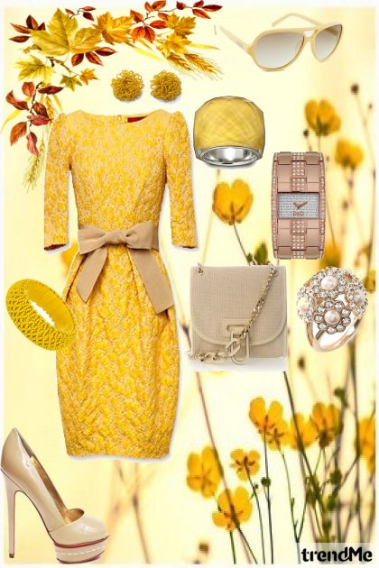 Yellow- Combinaciónde moda