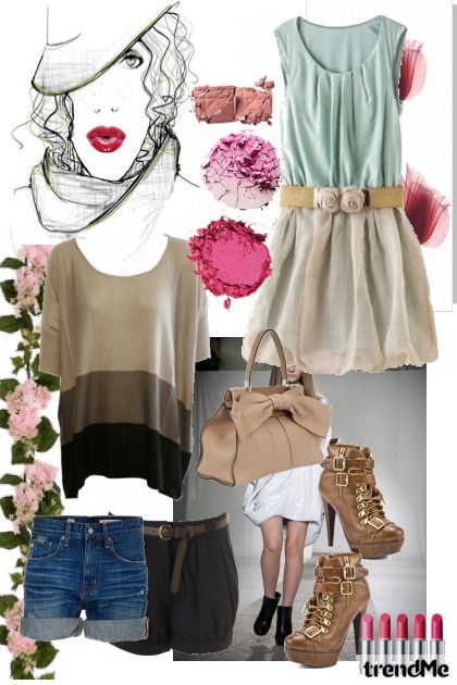 the simplicity of spring- Fashion set