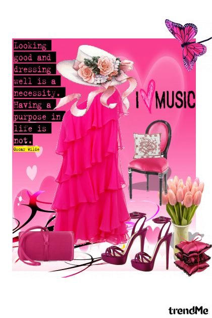 mistery pink- Fashion set