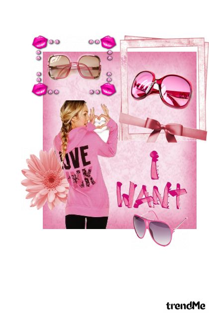 pinky for school- Fashion set