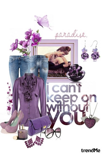 violet dream- Модное сочетание