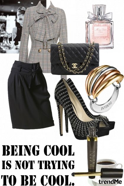 Being cool- Combinazione di moda