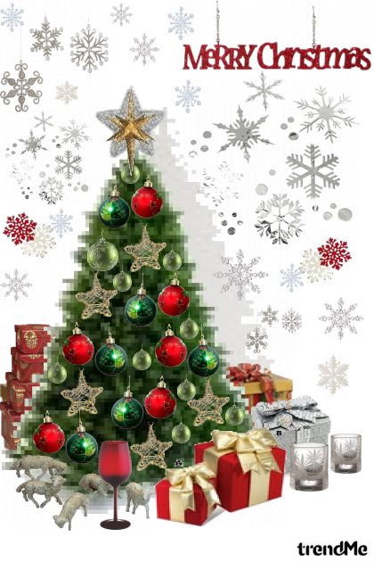 christmass tree- Модное сочетание