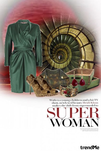 super woman- Combinaciónde moda