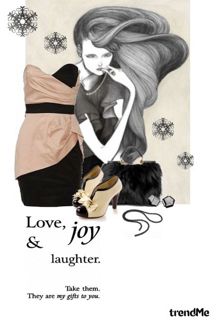 love and joy- Модное сочетание
