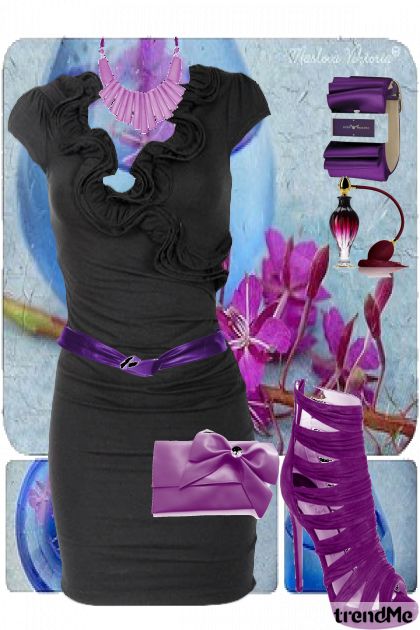 Purple Rose- Модное сочетание