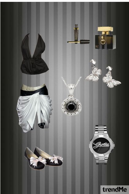 Black& White- Combinaciónde moda