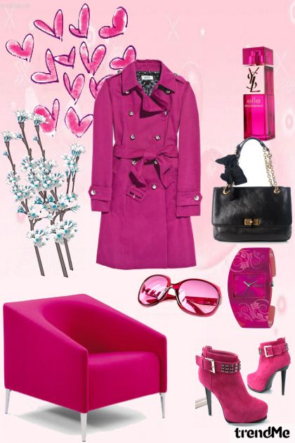 Like a pink...- Combinaciónde moda