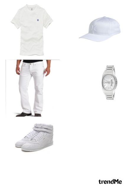 todo Blanco look uno- Combinazione di moda